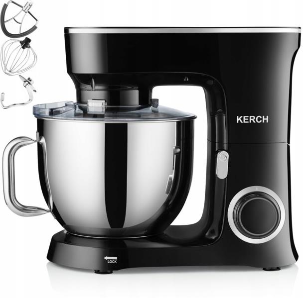 Тестомес Міксер Планетарний KERCH Baker Black 3000 Вт 7л