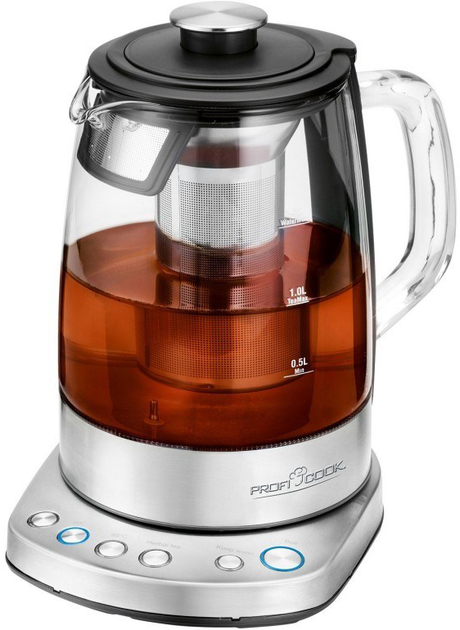 Электрочайник Profi Cook PC-WKS 1167 1.5 л Серебристый