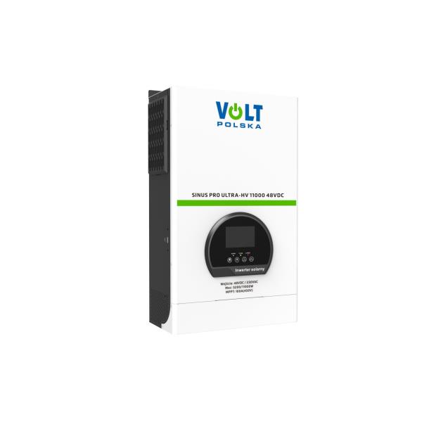Гібридний сонячний інвертор Voltpolska SINUS PRO ULTRA-HV 11000 48/230 В (5.2/11 кВт) + 100A MPPT