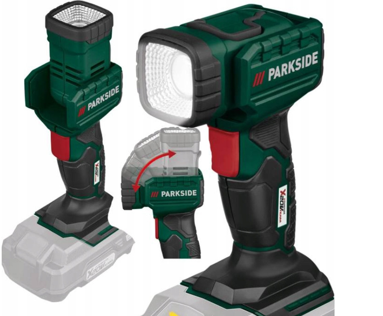 Аккумуляторная лампа PARKSIDE® LED 20 В, PLHLA 20 Li (без аккумулятора и зарядного устройства)