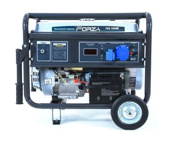 Бензиновий генератор FORZA FPG9800 ТE+ ATS 220В з електростартером