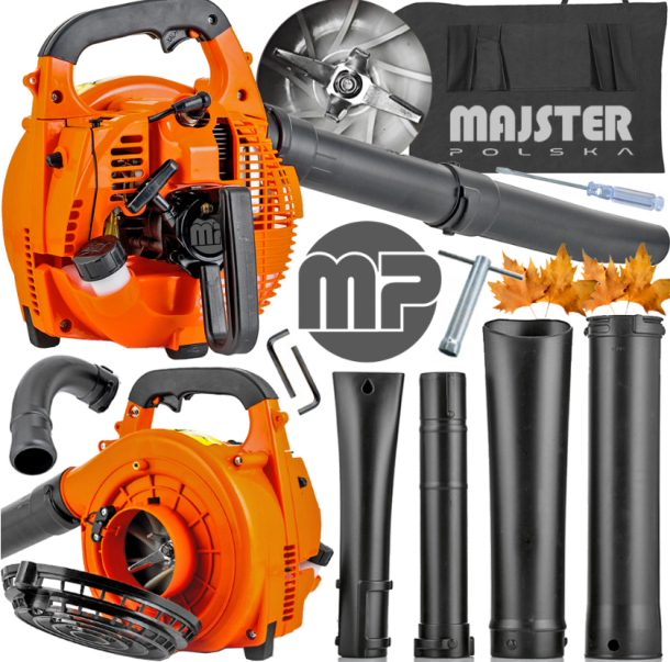 Садовый пылесос бензиновый Majster Polska 1500Вт (Польша)