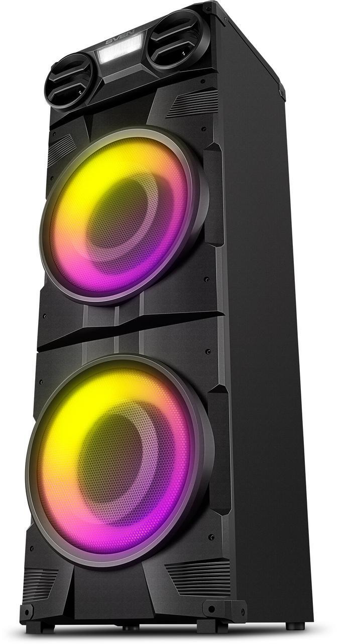 Портативна колонка Sven PS-1900 Акустична система (500Вт, TWS, bluetooth, підсвітка, FM)