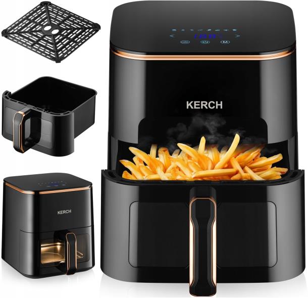 Аерофритюрниця мультипіч KERCH ICONI 5L 2500W Gold