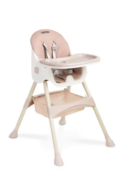Стульчик для кормления 2в1 Caretero Bill Pink